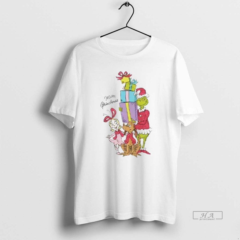 Trendy The Grinch Merry Grinchmas Cartoon White