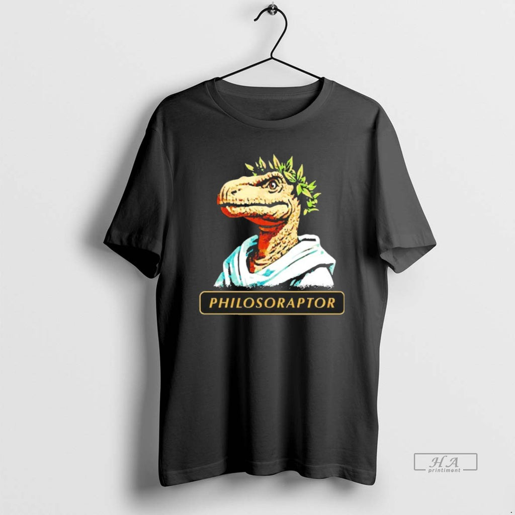 Trendy The Philosoraptor Blackshirt