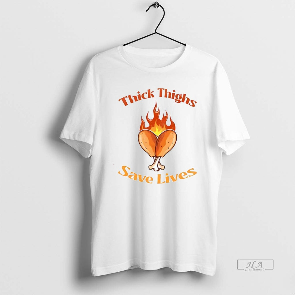 Trendy Thick Thighs Save Lives Funny Thanksgiving