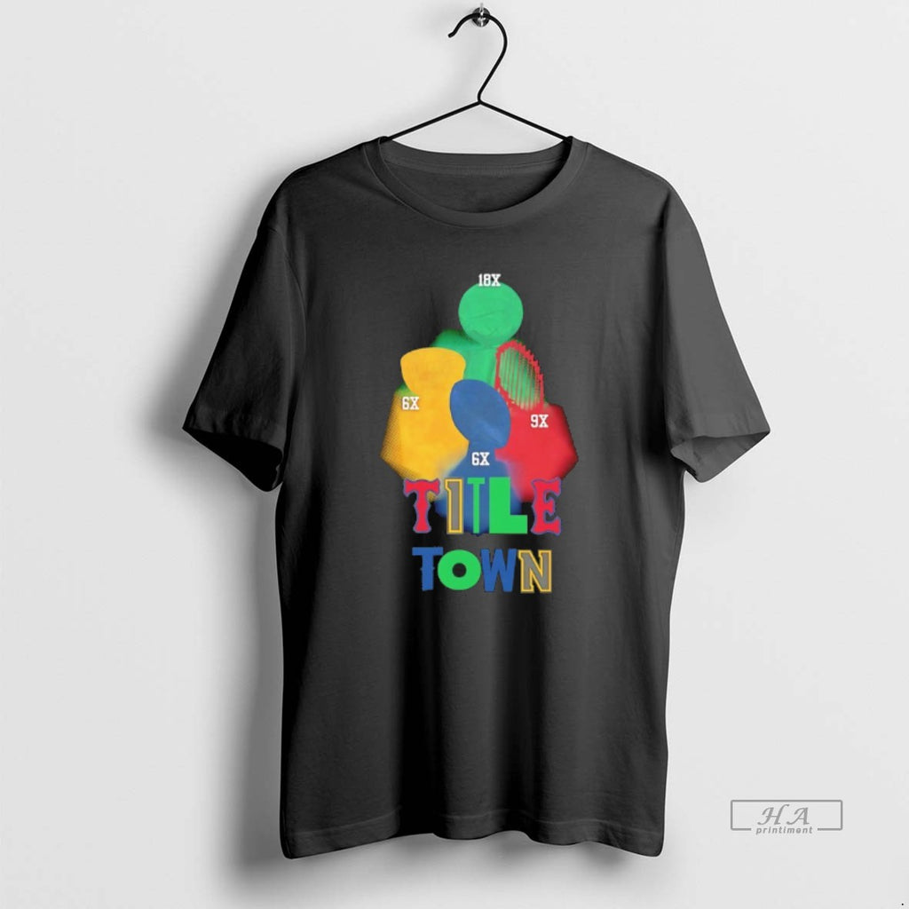Trendy Title Town Boston City Sports 18x 6x 6x 9x Champions Trophy
