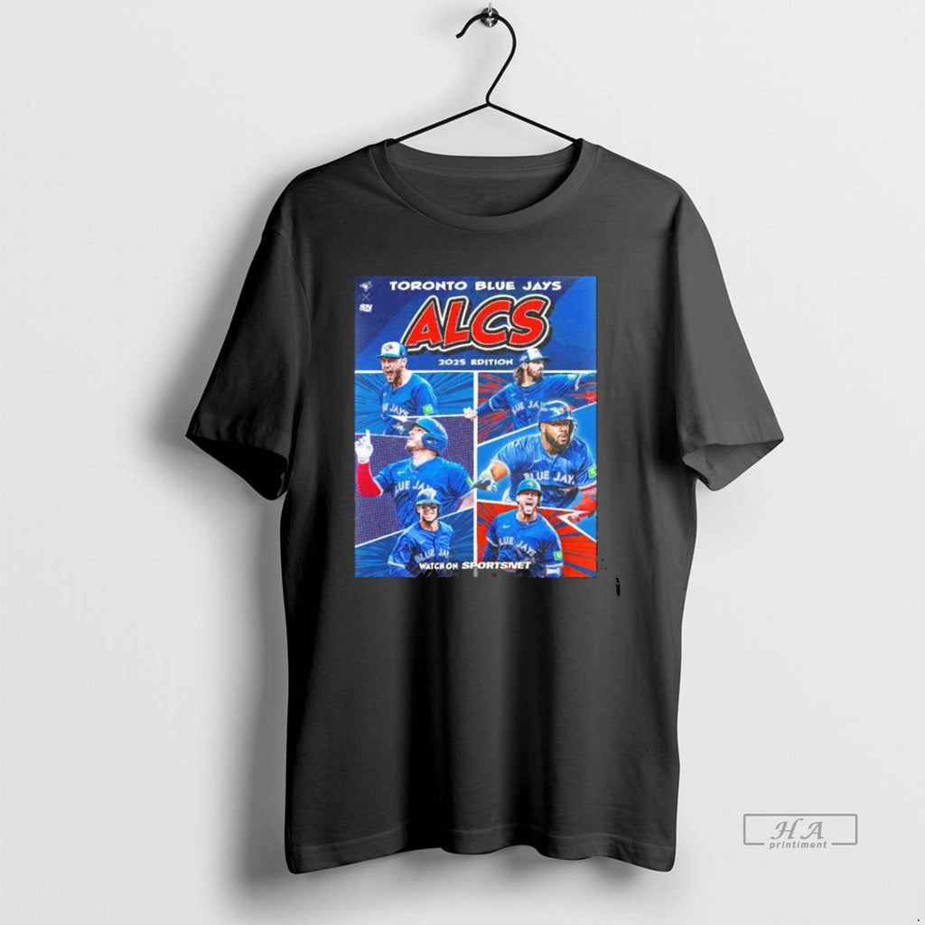 Trendy Toronto Blue Jays Alcs 2025 Postseason Comic Blackshirt