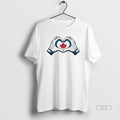 Trendy Toronto Blue Jays Canada Heart Hands