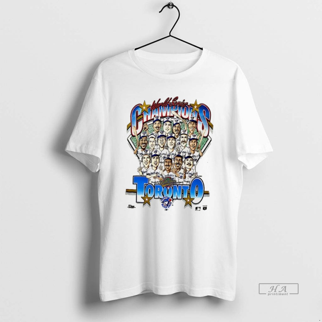 Trendy Toronto Blue Jays World Series Champions Caricature 1992