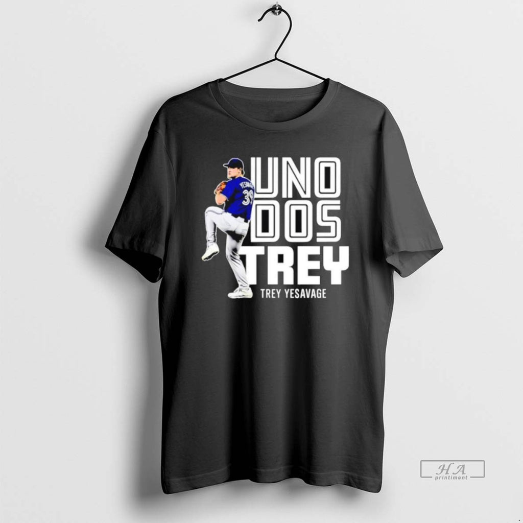 Trendy Trey Yesavage Toronto Blue Jays Uno Dos Trey Baseball