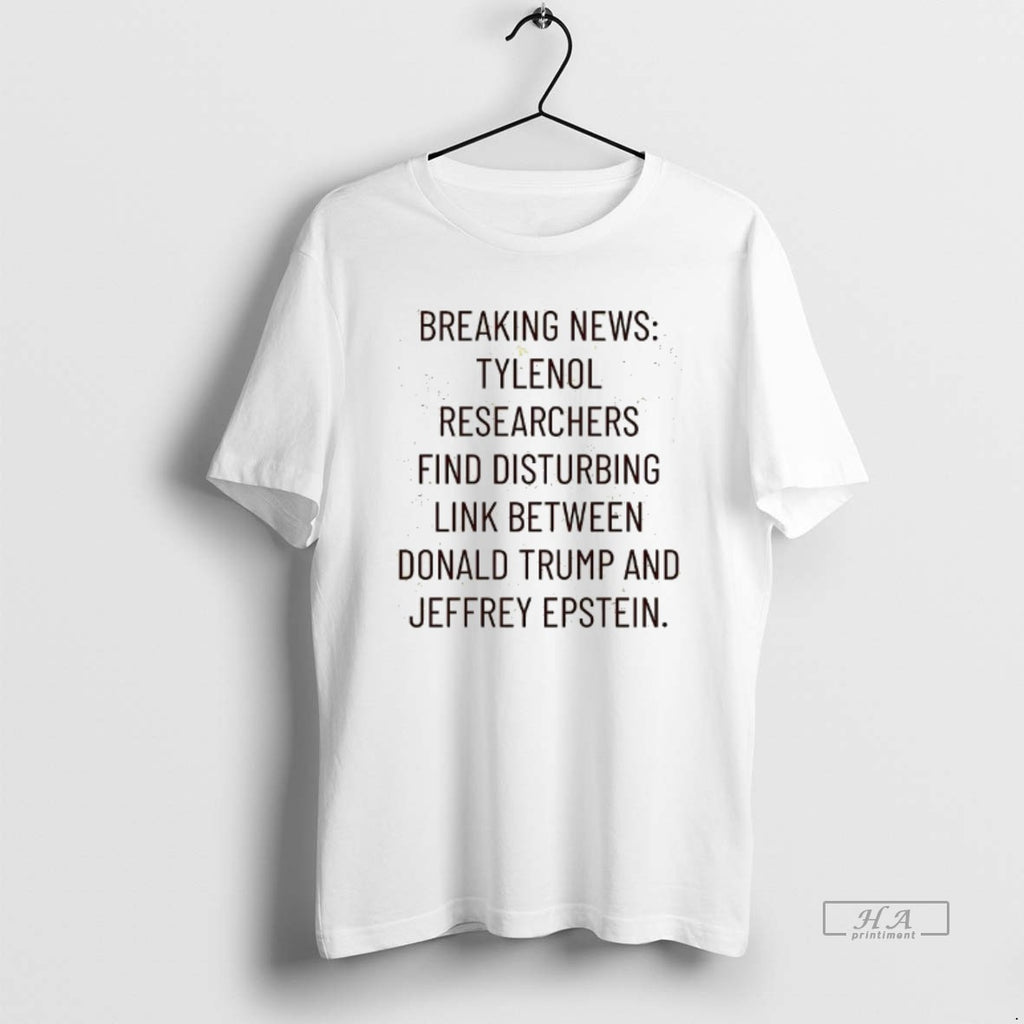 Trendy Tylenol Researchers Find Disturbing Link Between Trump And Epstein