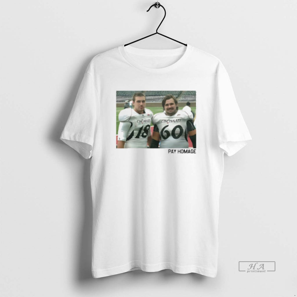 Trendy Uc Bearcats Kelce Brothers Pay Homage