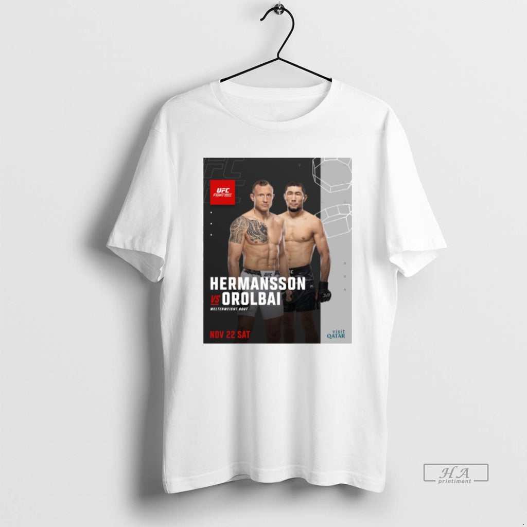 Trendy Ufc Fight Night Hermansson Vs Orolbai Welterweight Bout November 22 2025