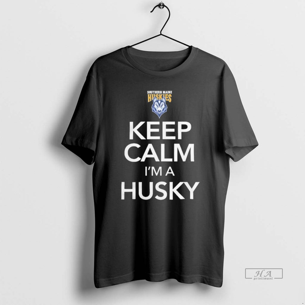 Trendy University Of Southern Maine Huskies Keep Calm