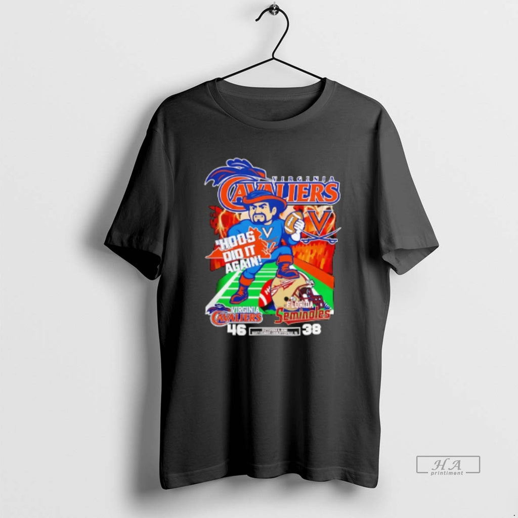 Trendy Virginia Cavaliers 46 38 Florida State Seminoles Hoos Did It Again