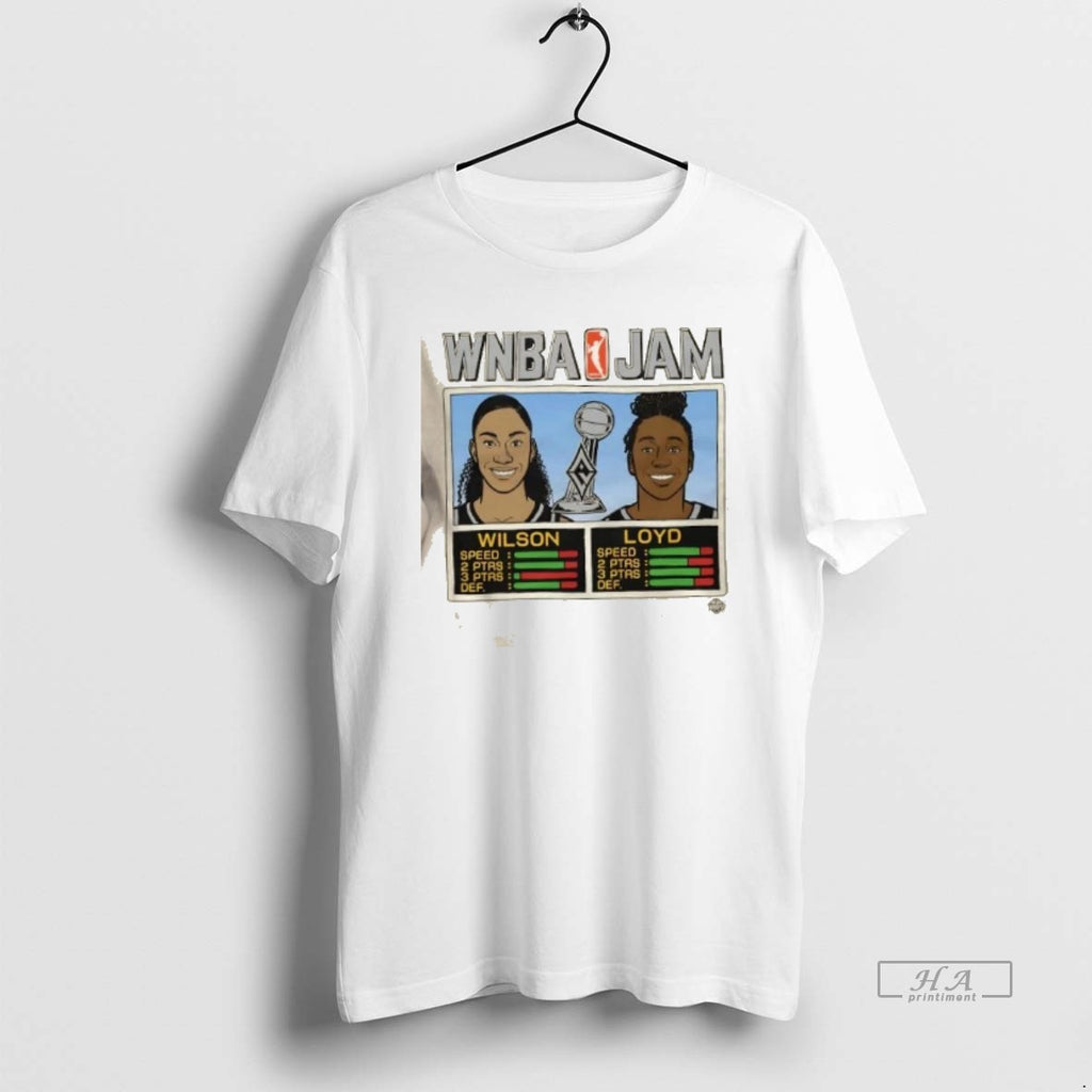 Trendy Wnba Jam Aces 2025 Champs Wilson And Loyd