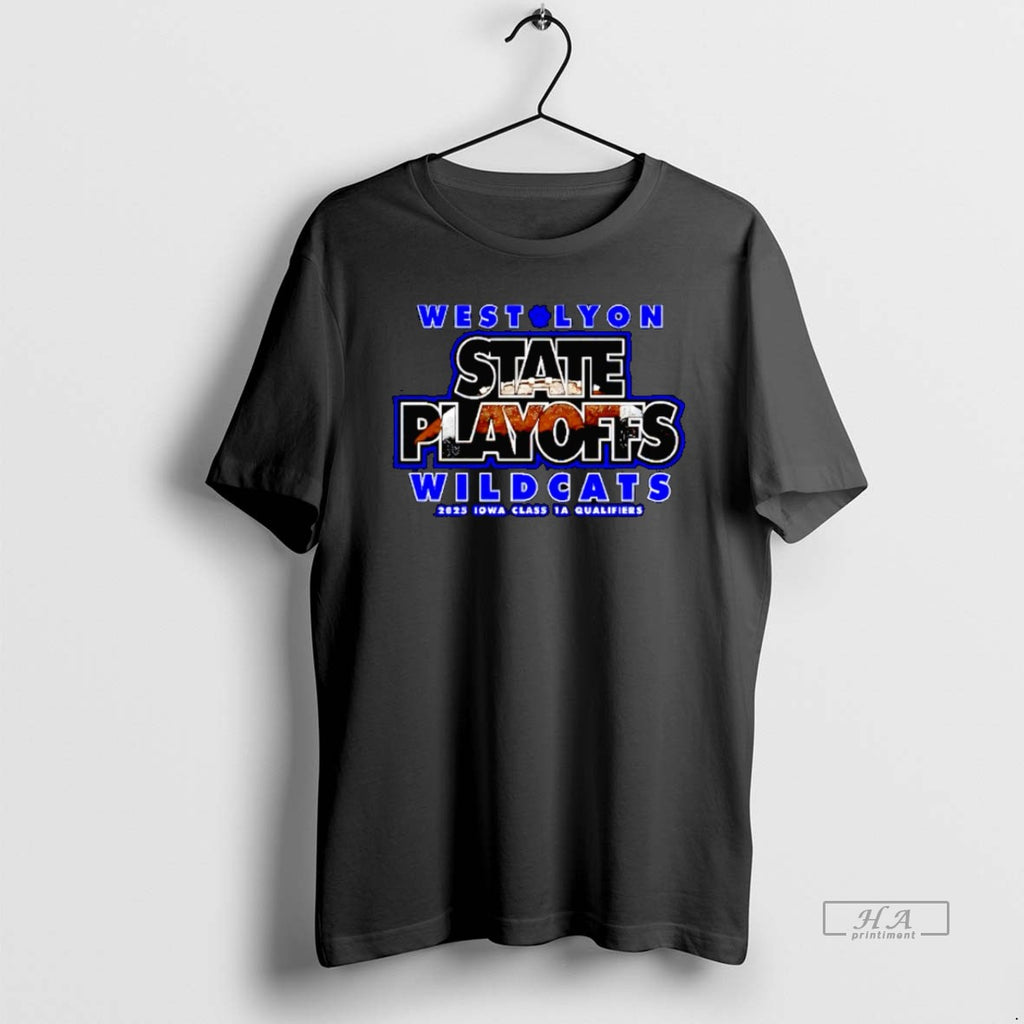 Trendy West Lyon State Playoffs Wildcats 2025 Iowa Class 1a Qualifiers