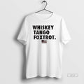 Trendy Whiskey Tango Foxtrot American Flag