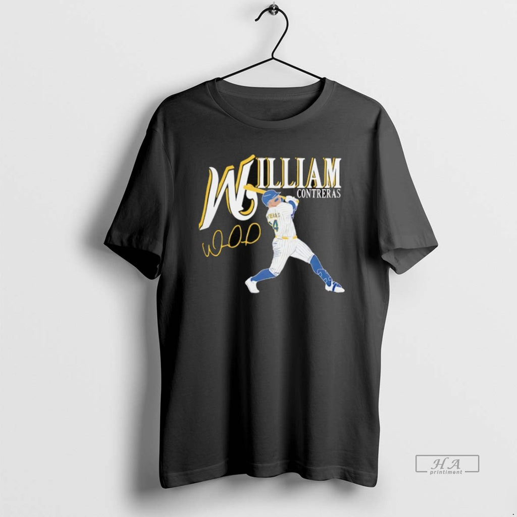 Trendy William Contreras 24 Milwaukee Brewers Baseball Signature