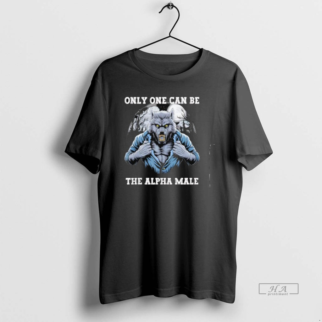 Trendy Wolf Only One Can Be The Alpha Male