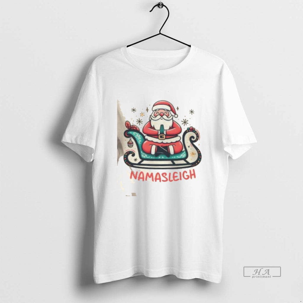Trendy Zen Sleigh Ride Santa Christmas