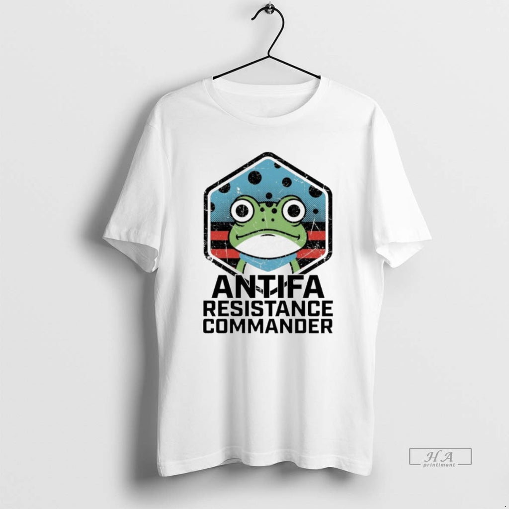 Trendy Antifa Resistance Commander Portland Frog