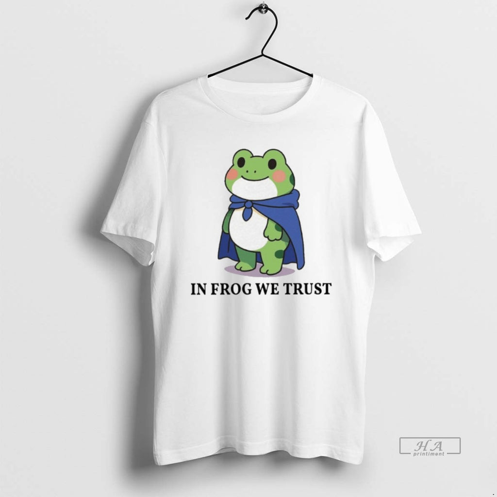 Trendy In Frog We Trust Portland Frog Protester