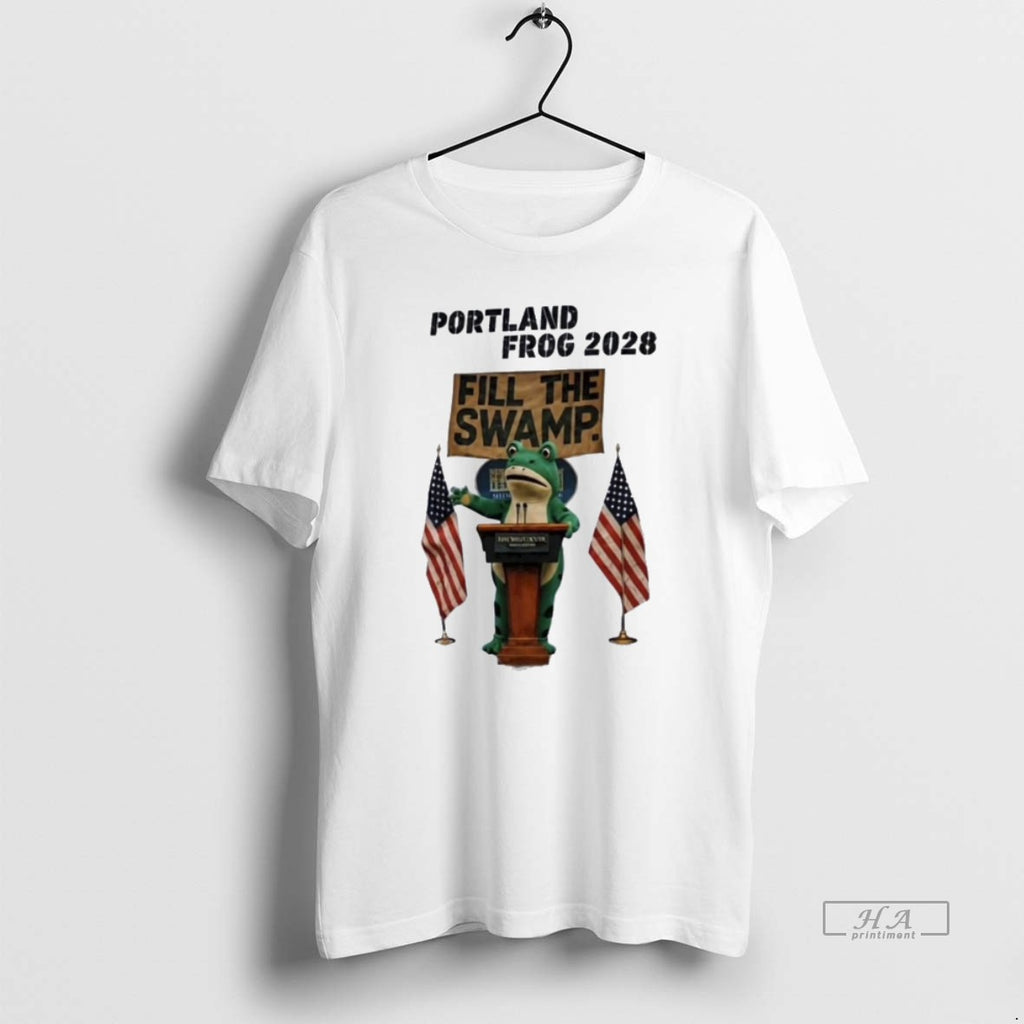 Trendy Portland Frog 2028 Fill The Swamp