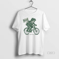 Trendy Portland Frog On Bike Resist Anti Ice