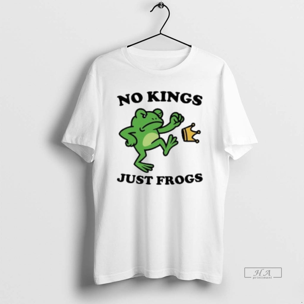 Trendy Portland Frog Protest No Kings No Crown Just Frogs