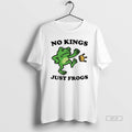 Trendy Portland Frog Protest No Kings No Crown Just Frogs
