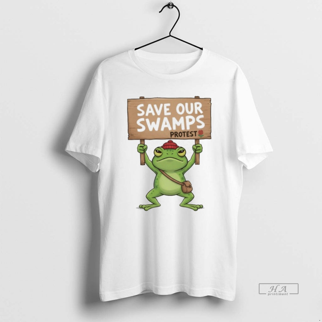 Trendy Save Our Swamps Protest Frog Portland