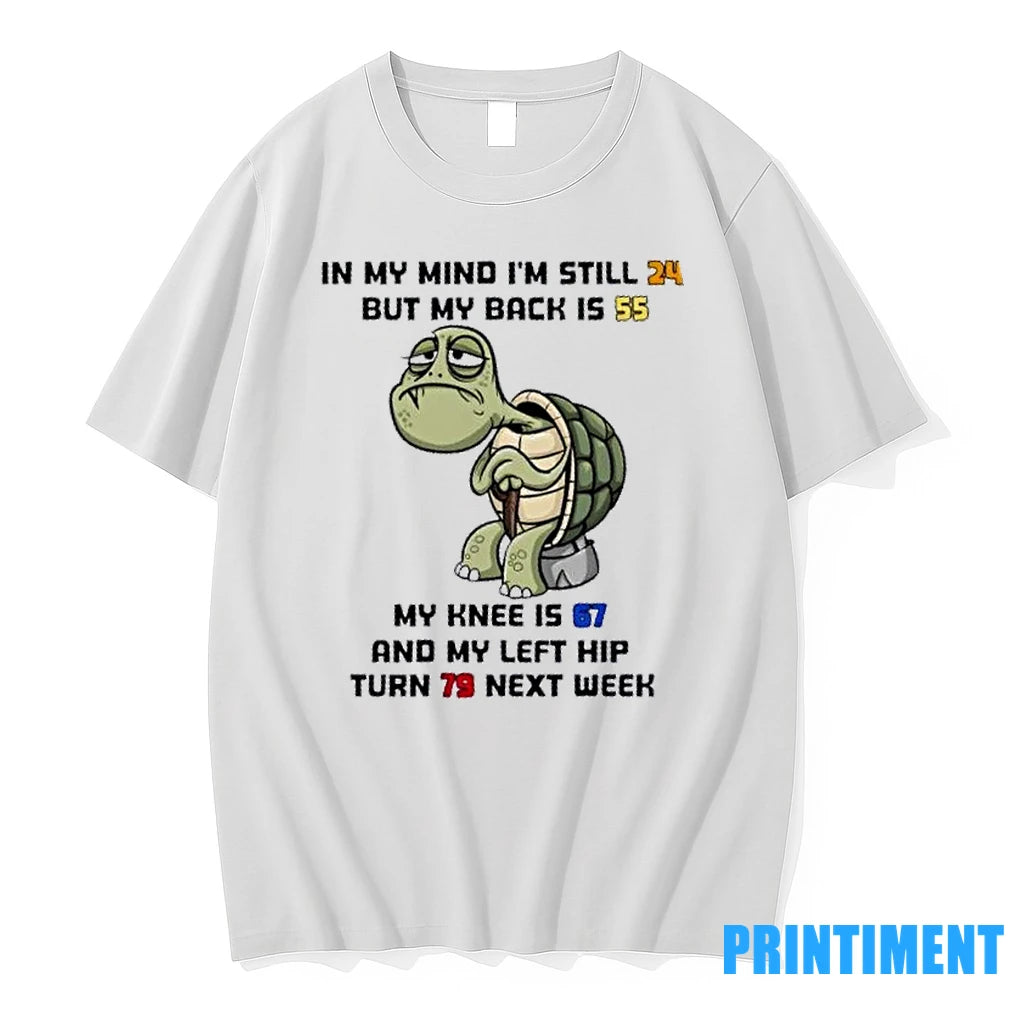 Turtle In My Mind Im Still 24 But My Back Is 55 My Knee Is