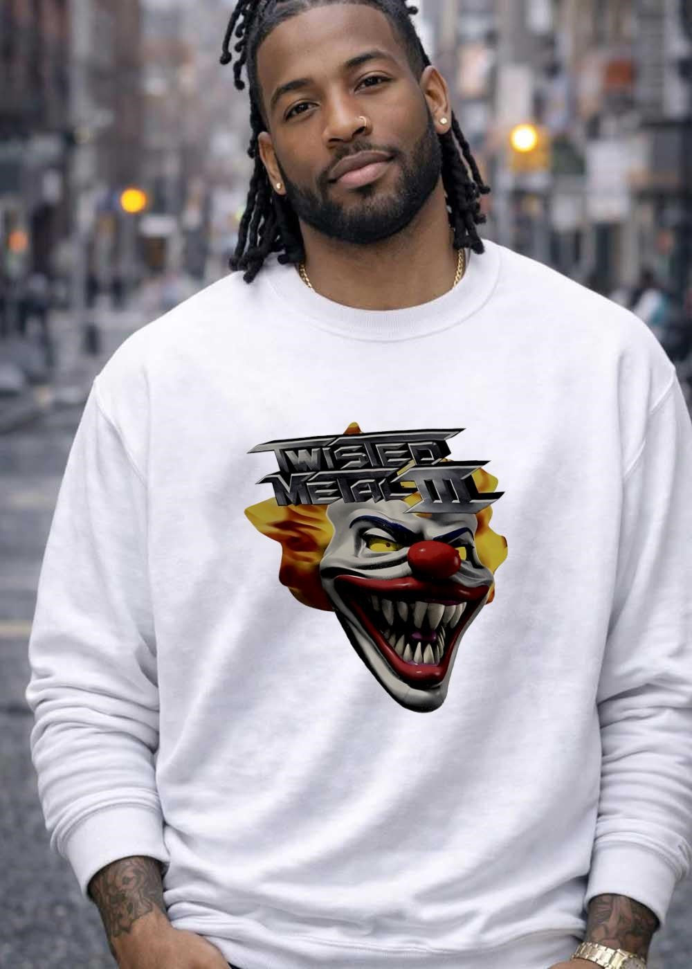 Twisted Metal III Evil Clown shirt