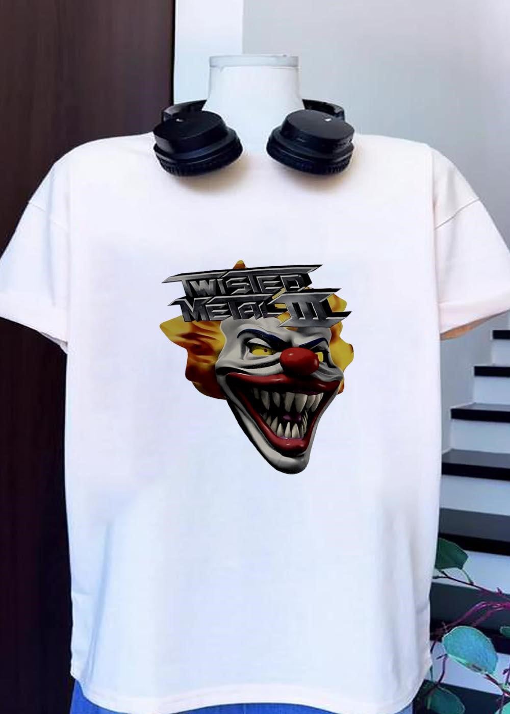 Twisted Metal III Evil Clown shirt