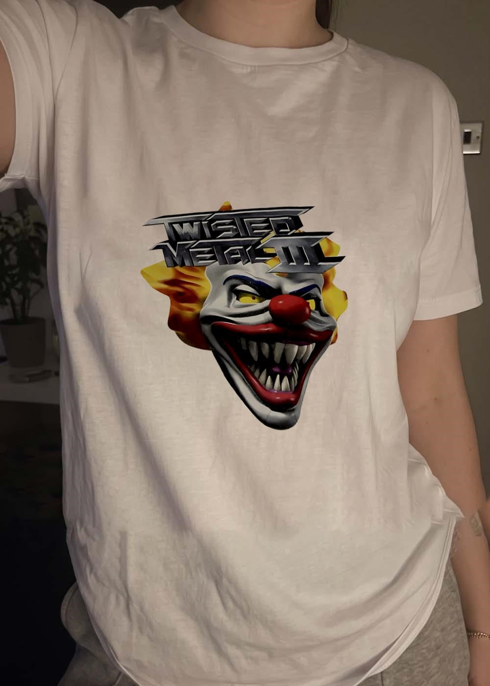 Twisted Metal III Evil Clown shirt