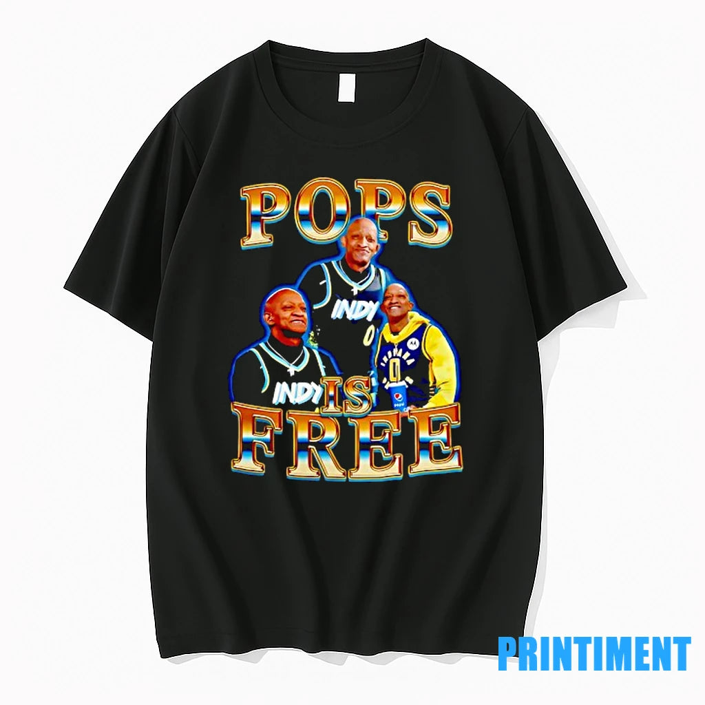Tyrese Haliburton Pops Is Free Indiana Pacers Tshirts Sweater