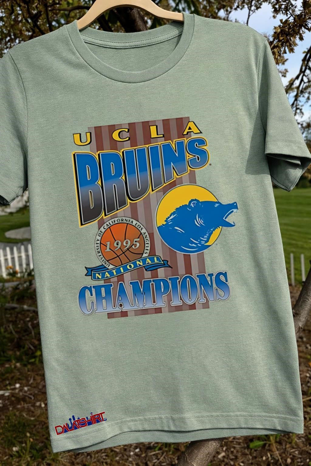 UCLA Bruins 1995 University of California Los Angeles National Champions Bear shirt