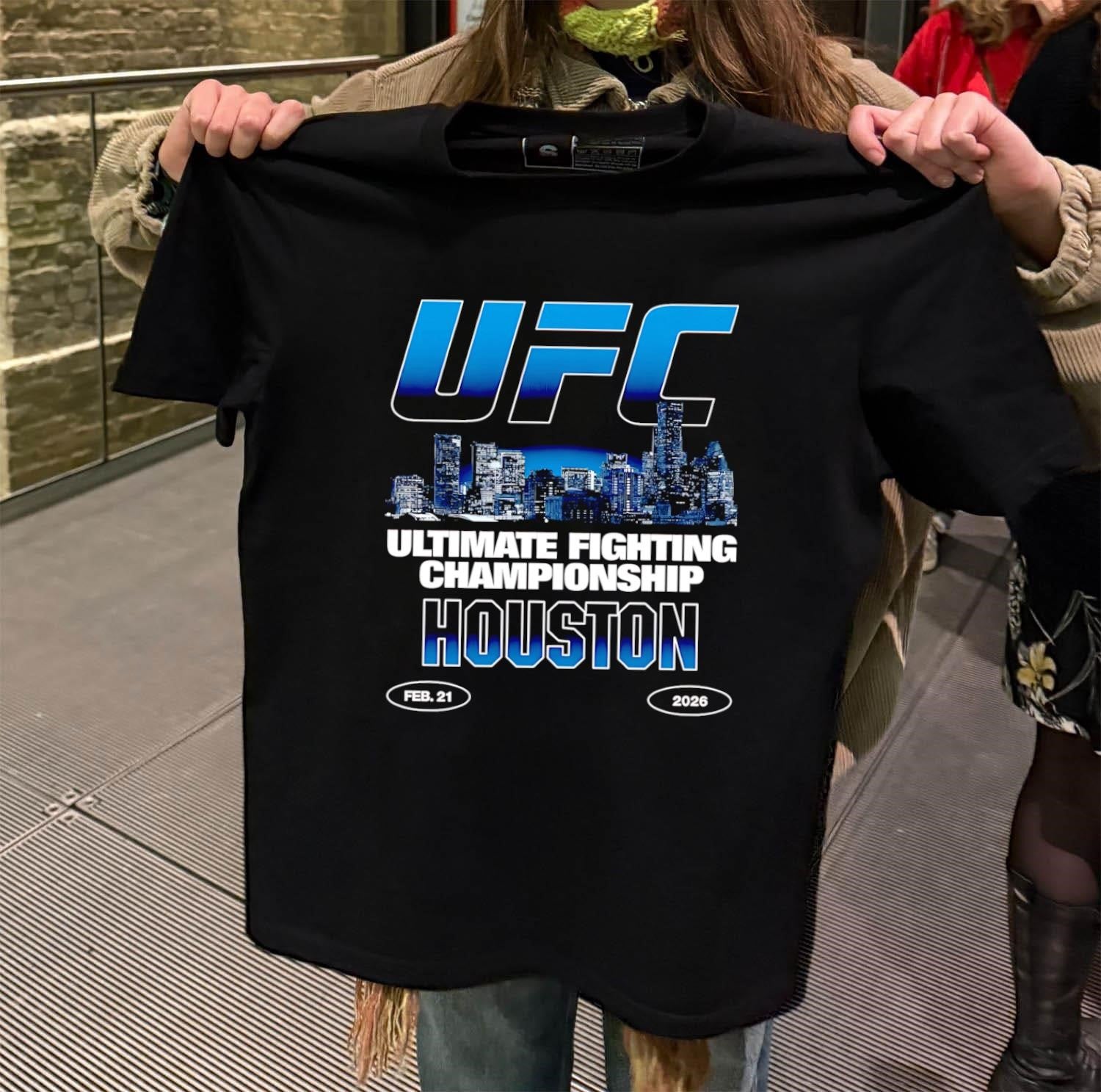 UFC Ultimate Fighting Championship Houston Feb 21 2026 shirt