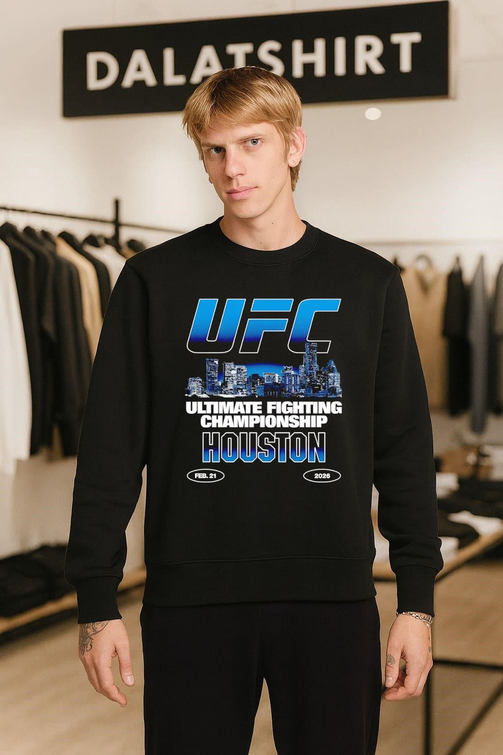 UFC Ultimate Fighting Championship Houston Feb 21 2026 shirt