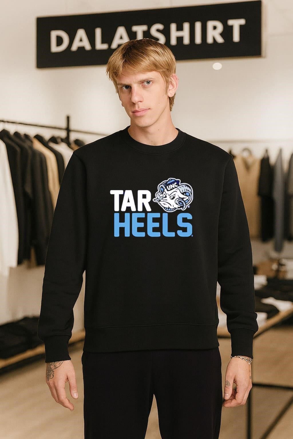 UNC Tar Heels Rameses Mascot North Carolina College Sports shirt