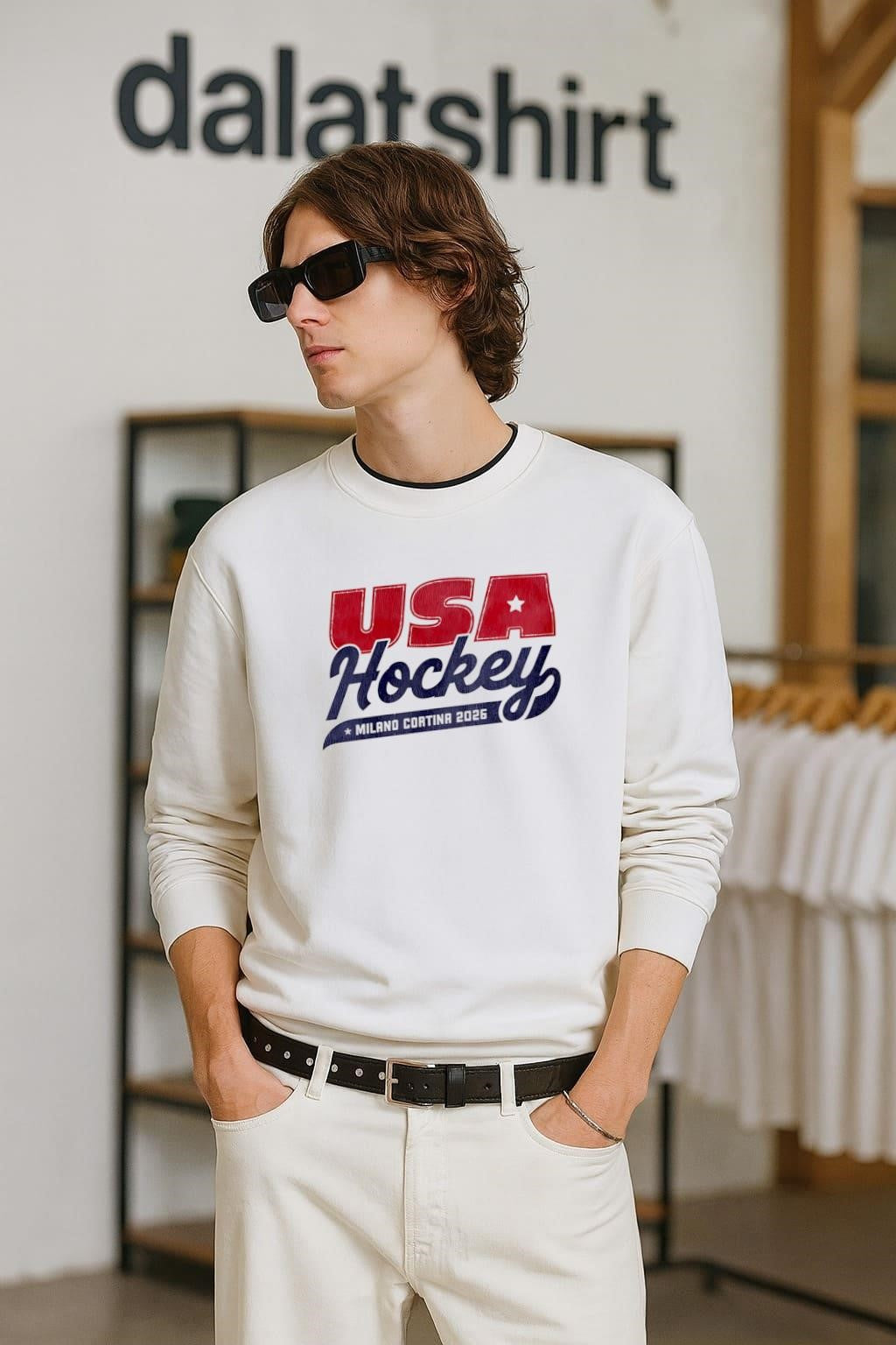 USA Hockey Milano Cortina 2026 Olympic Winter shirt