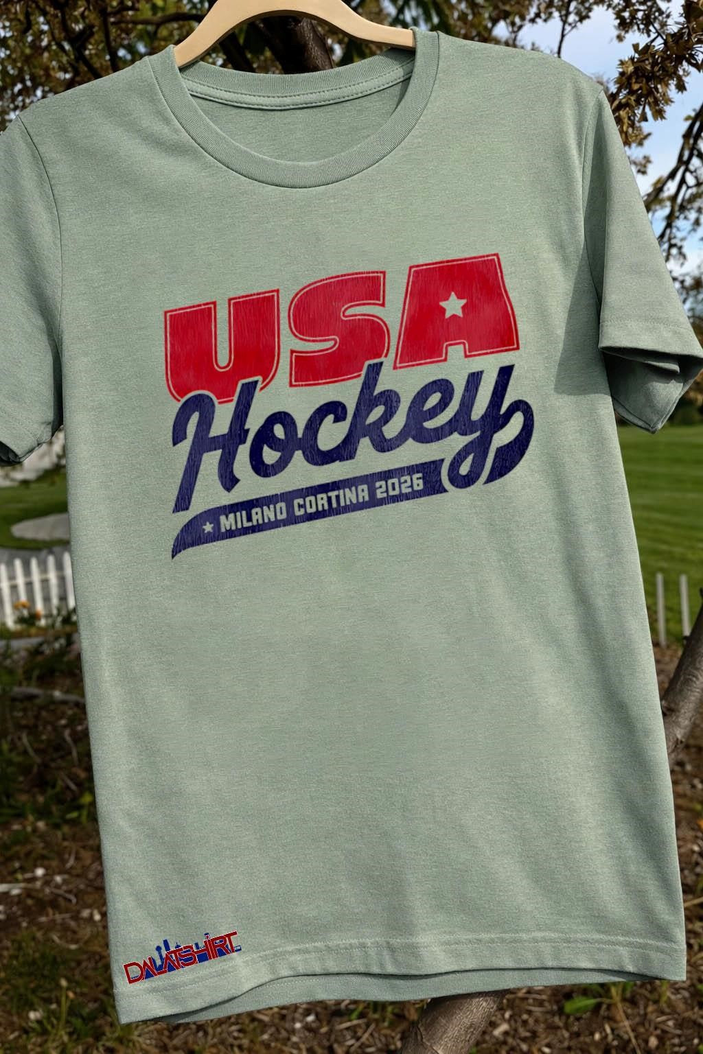 USA Hockey Milano Cortina 2026 Olympic Winter shirt