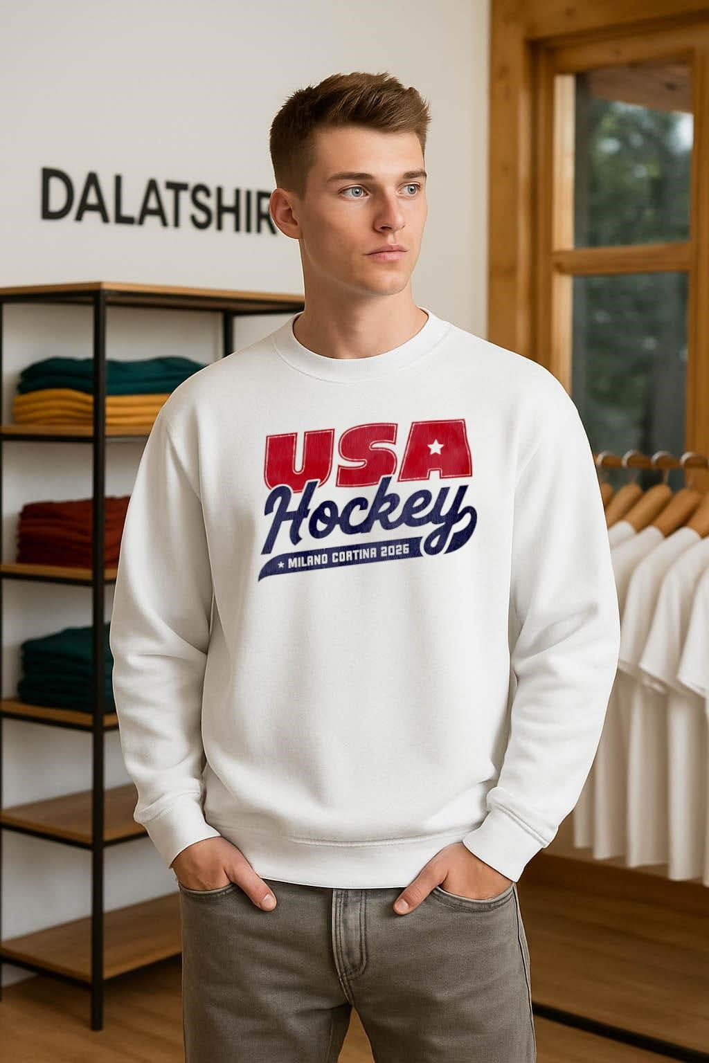 USA Hockey Milano Cortina 2026 Olympic Winter shirt