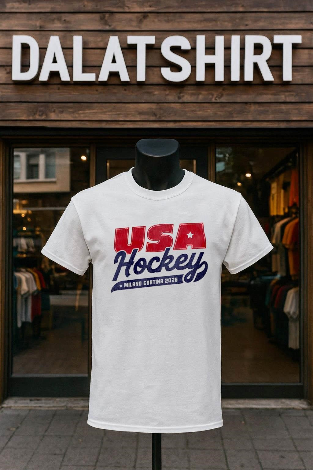 USA Hockey Milano Cortina 2026 Olympic Winter shirt