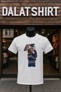 USA Hockey Player Eagle and American Flag shirt