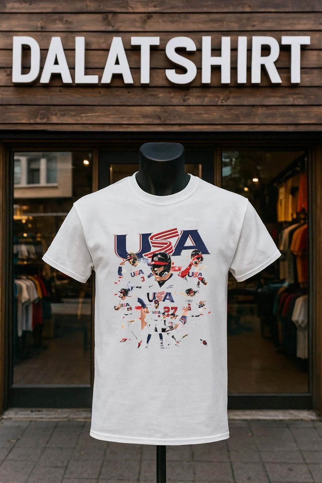 USA World Baseball Classic Star Players Graphic shirt