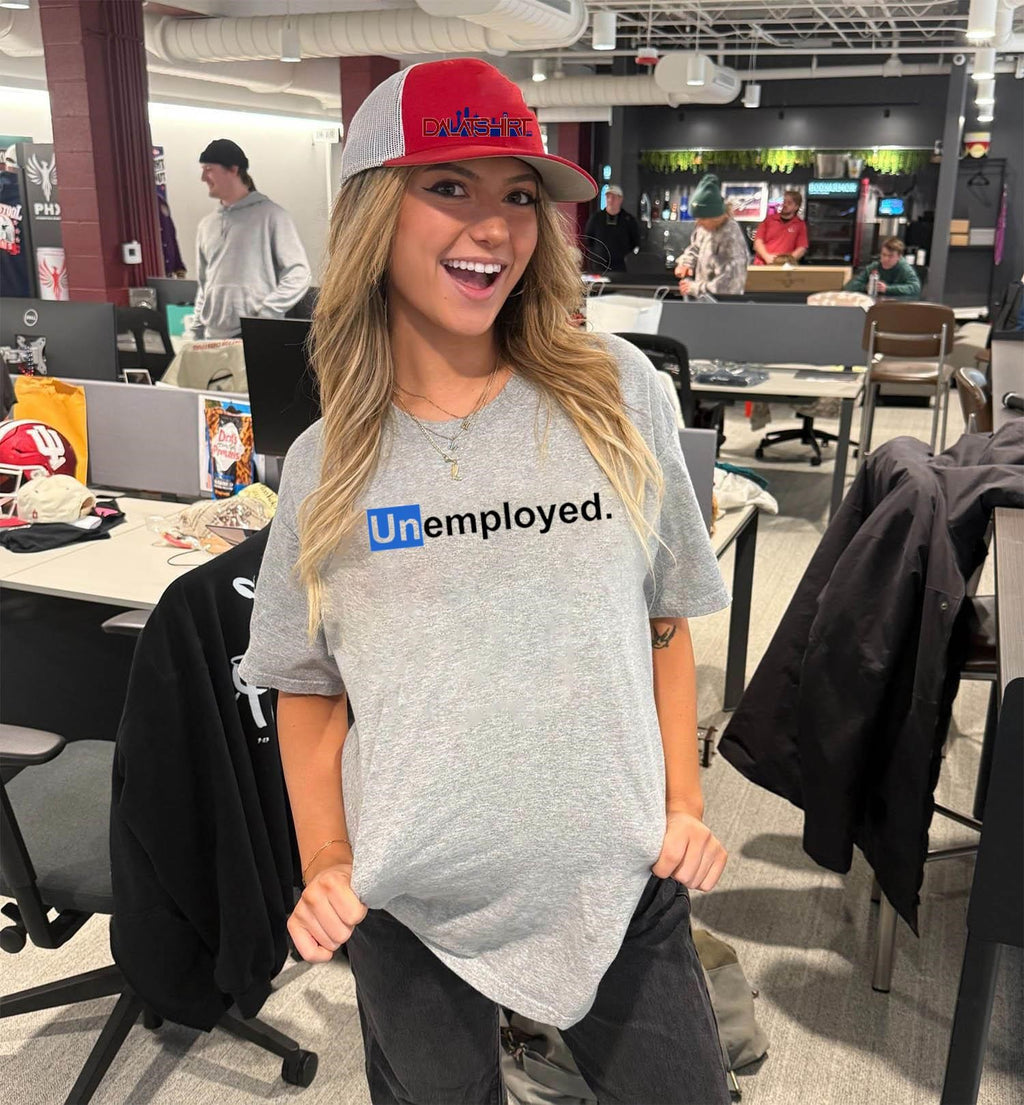 Unemployed LinkedIn Logo shirt