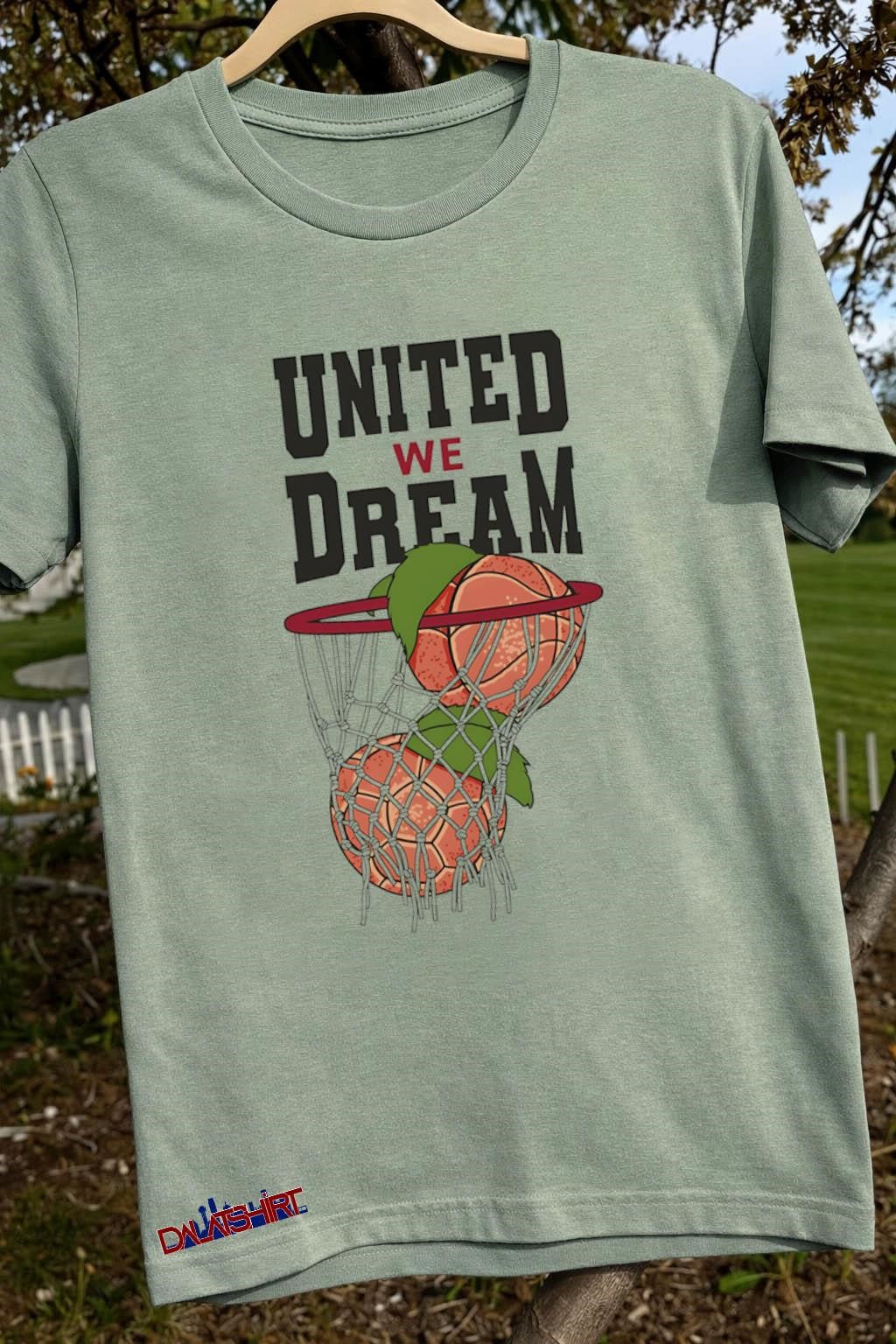 United We Dream Basketball Peach Net shirt