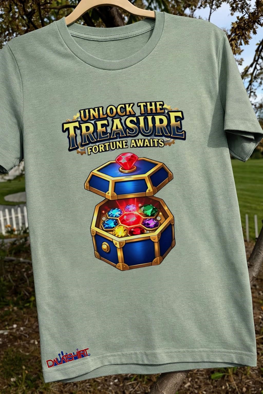 Unlock The Treasure Fortune Awaits shirt