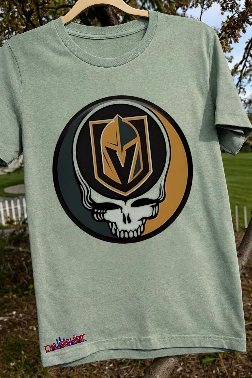 Vegas Golden Knights Grateful Dead Skull shirt