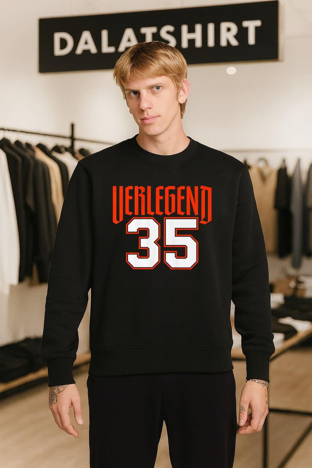 Verlegend Justin Verlander Number 35 Houston Baseball shirt