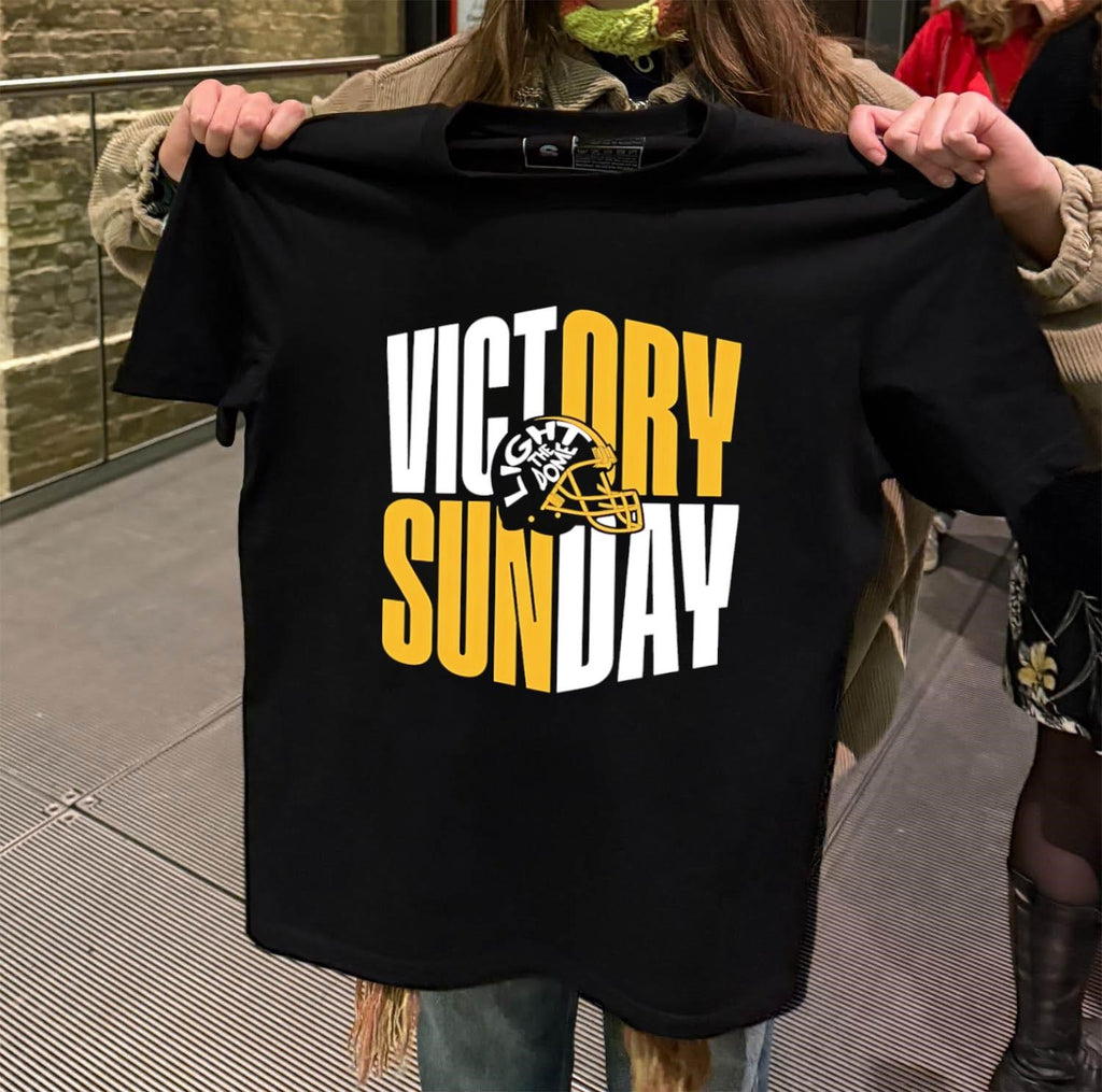 Victory Sunday light the dome helmet shirt