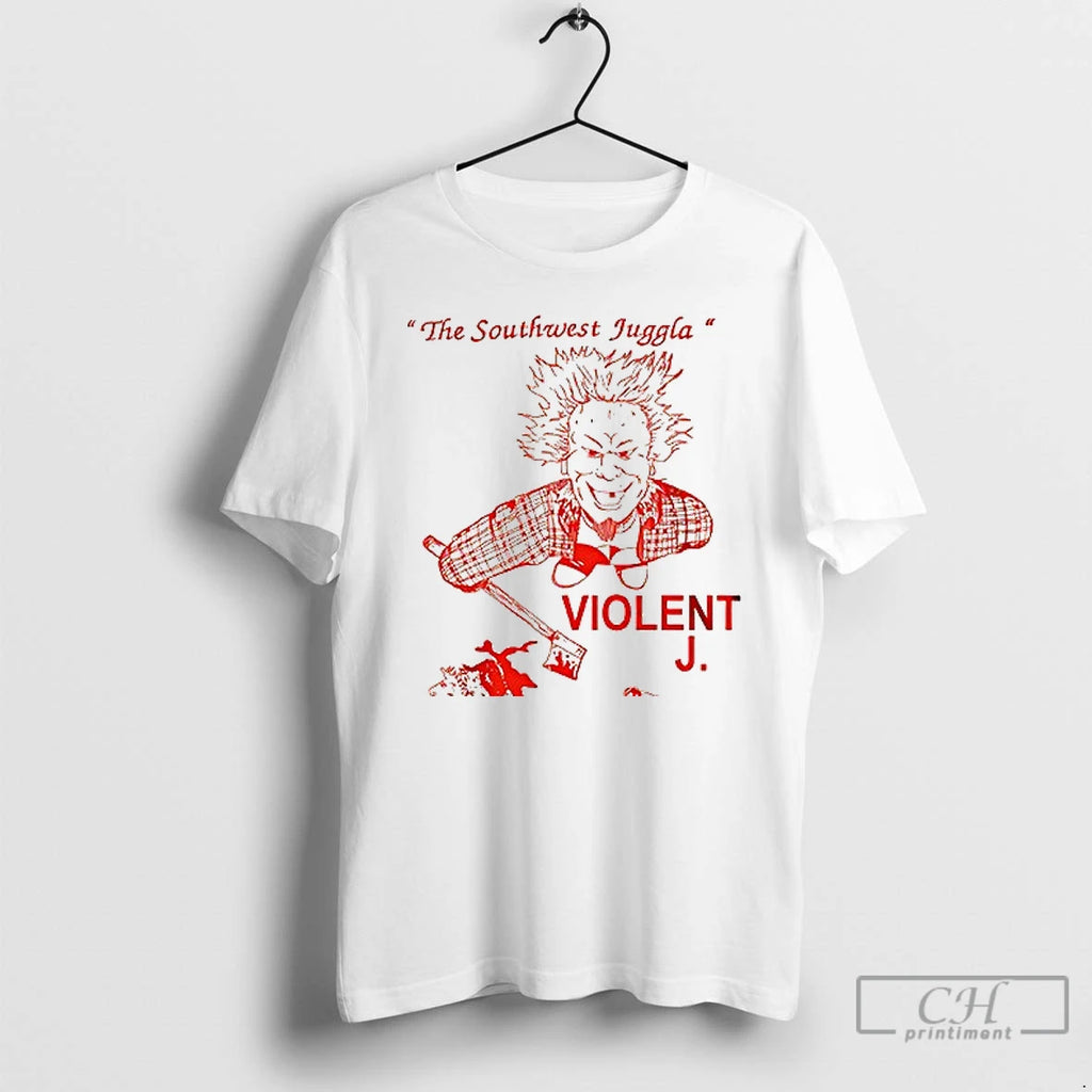 Violent J The Southwest Juggla Caricature Silhouette T Shirts