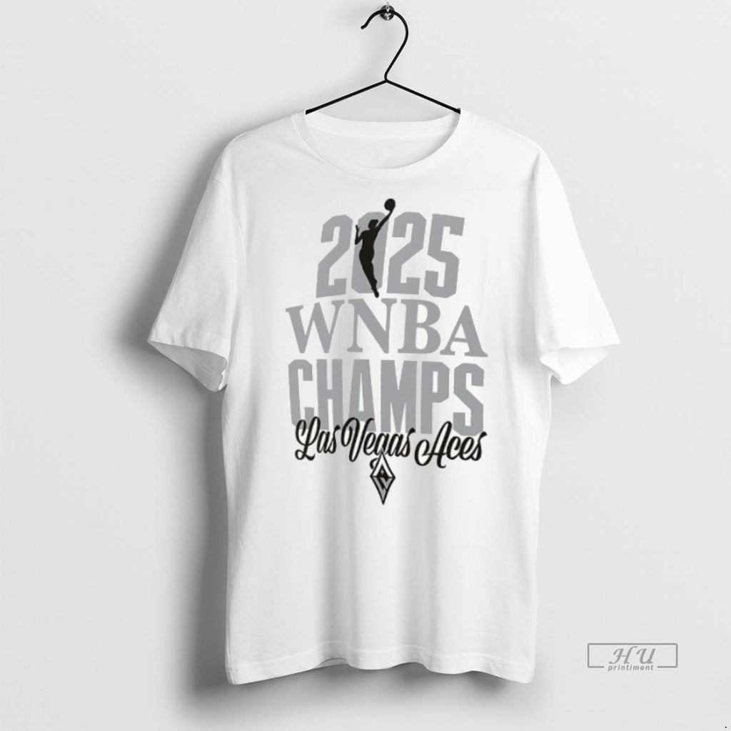 Viral 2025 Wnba Champs Las Vegas Aces Logo Tee Shirt Sweater