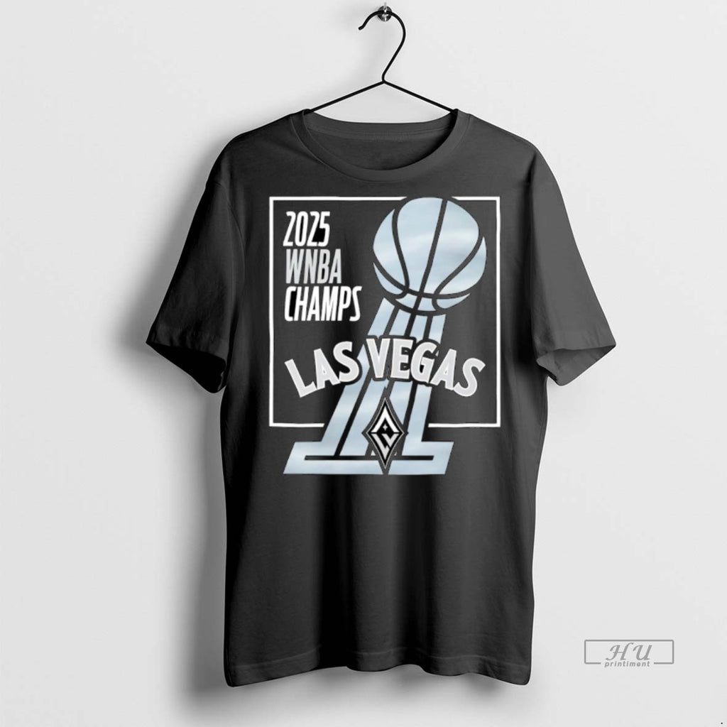 Viral 2025 Wnba Champs Las Vegas Aces Trophy Tee Shirt Sweater